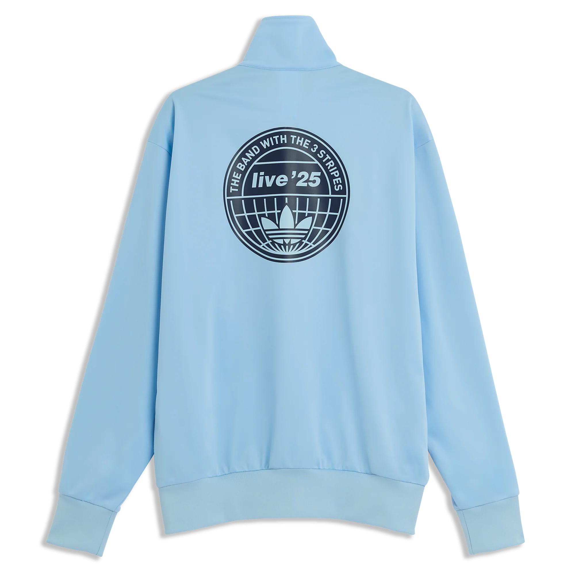 Live '25 adidas Firebird Track Top Sky Blue