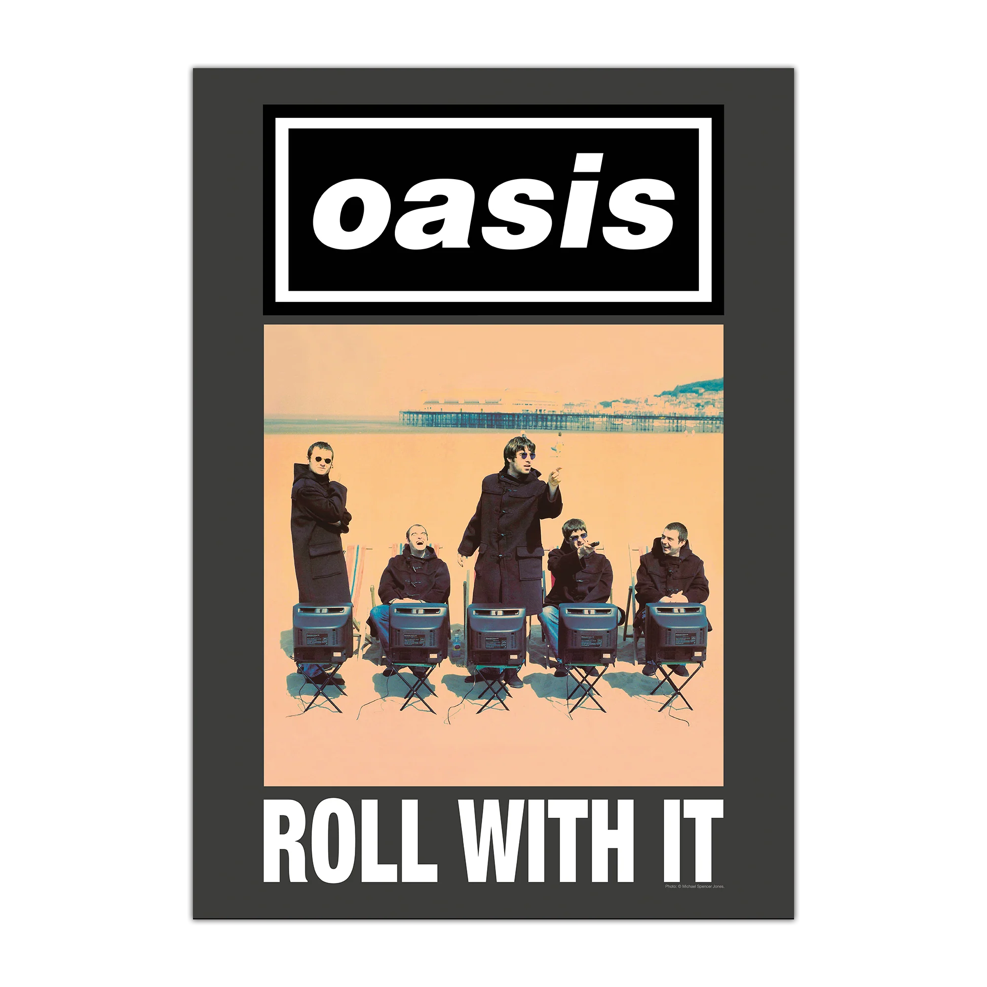 Roll With It Single Cover Poster