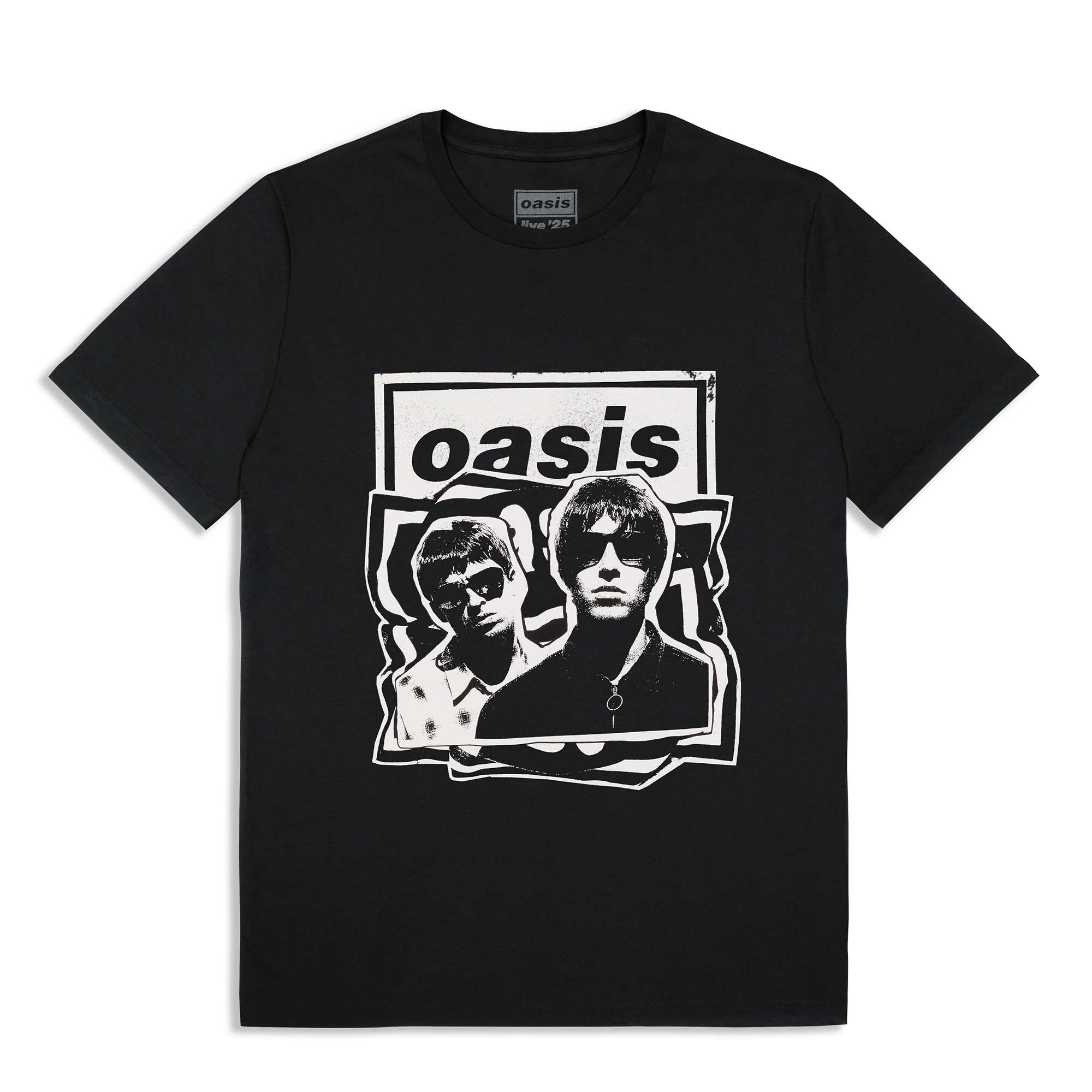 Live '25 Cut Out Photo Tour T-Shirt Black