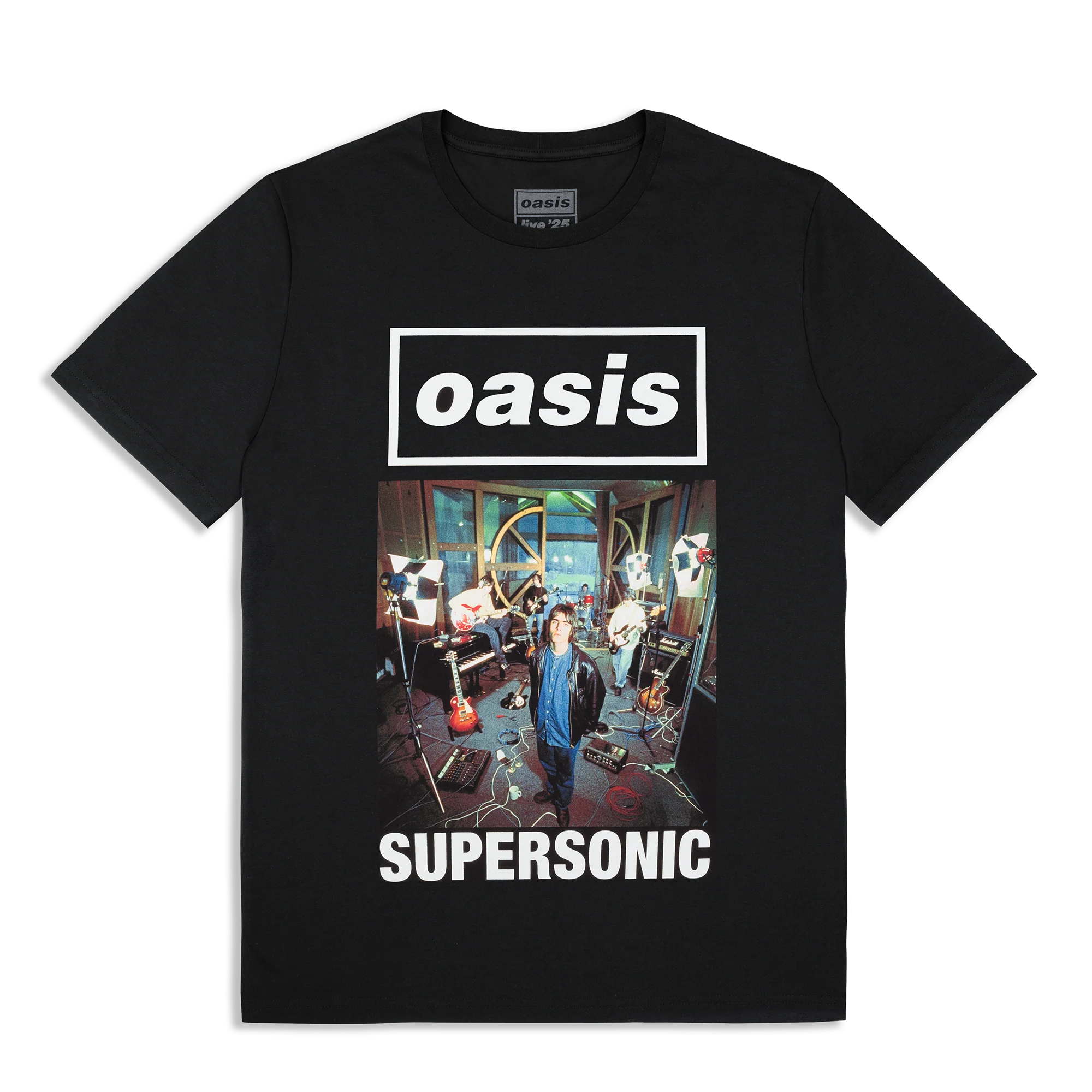 Live '25 Supersonic Cover T-Shirt Black