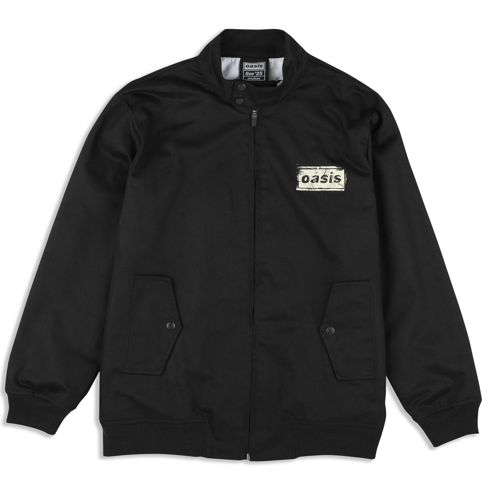 Live '25 Logo Harrington Jacket Black