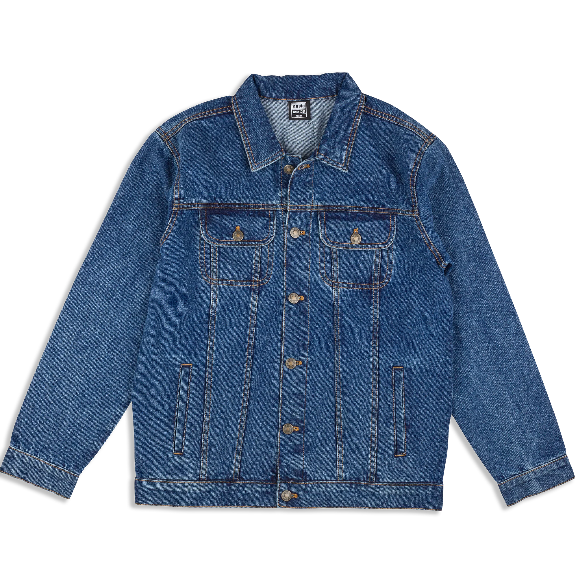 Live '25 Tour Logo Denim Jacket Blue