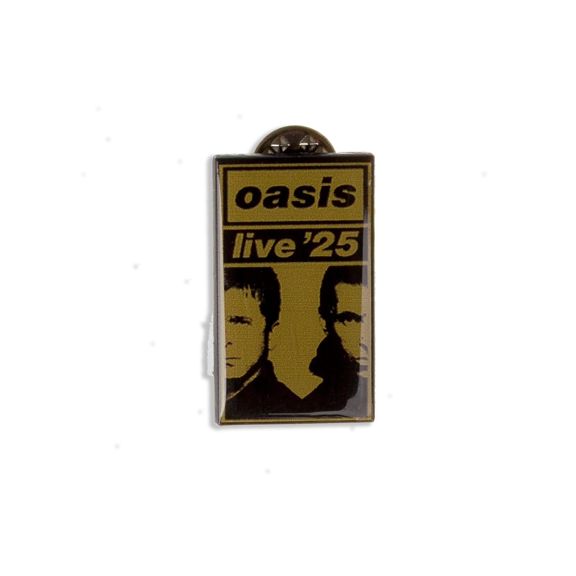 Live '25 Gold Logo Live '25 Pin Badge