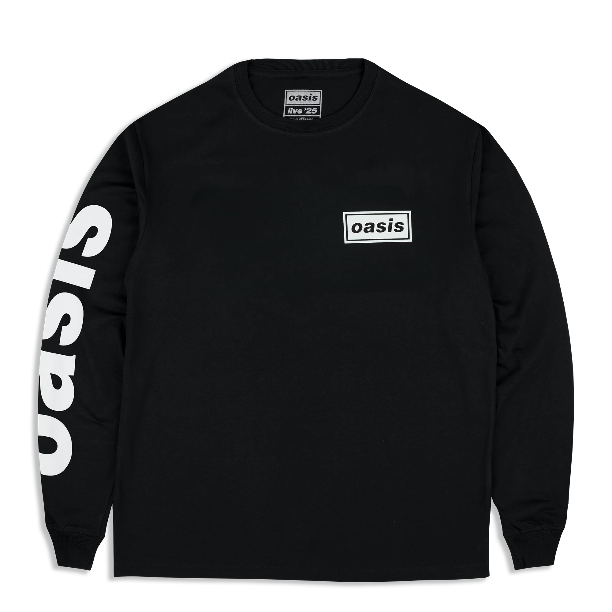 Live '25 Tour Logo Long Sleeve T-Shirt Black