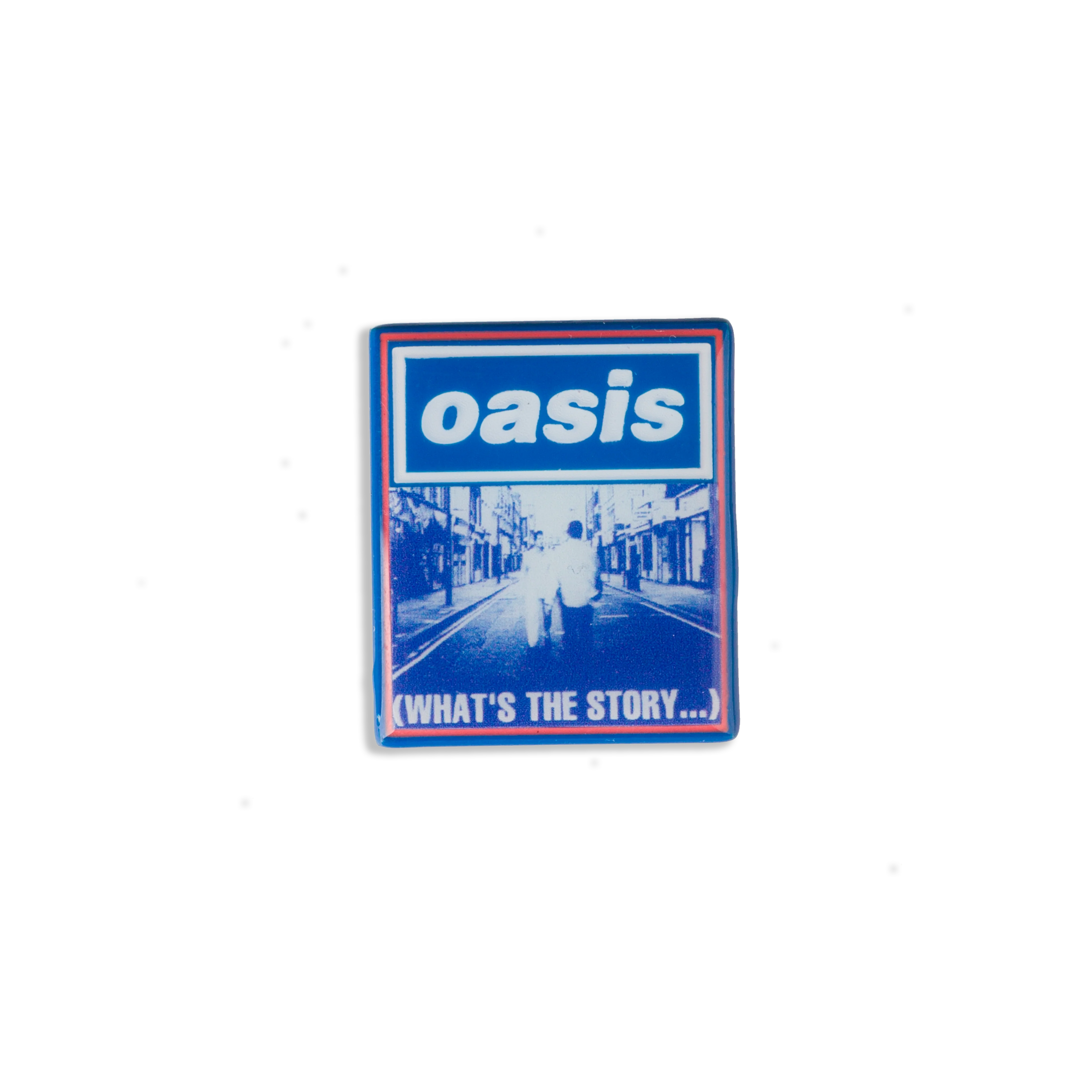Live '25 What's The Story Blue Pin Badge